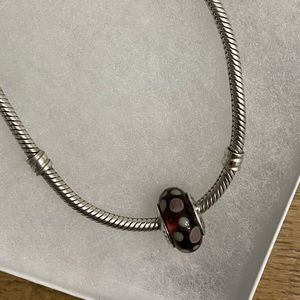 100% Authentic Pandora glass Murano